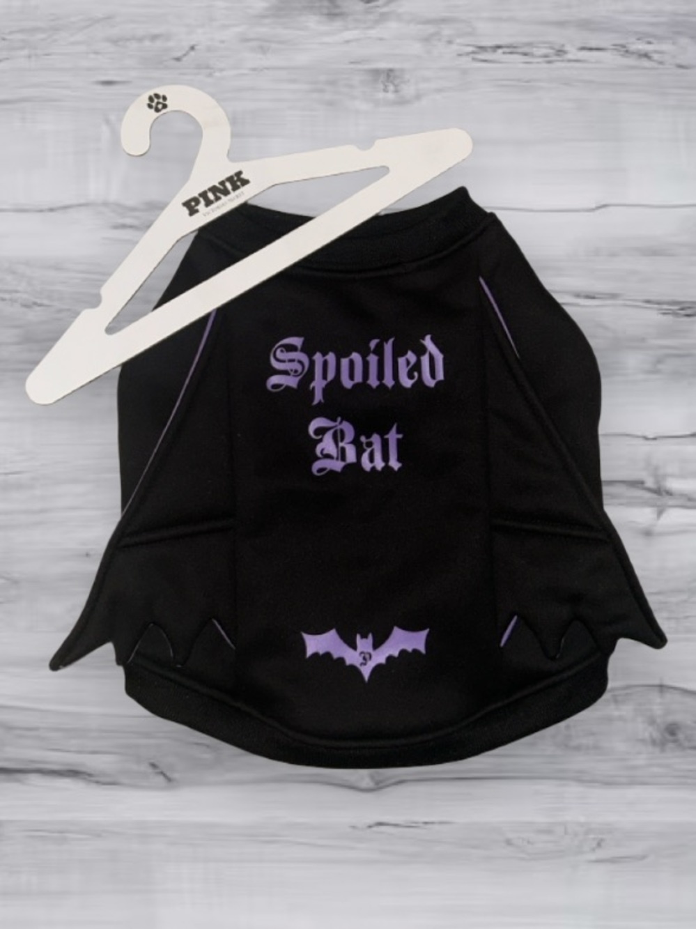 🆕🦇 Spoiled Bat Pup Costume Sweater PINK Victoria’s Secret NWT